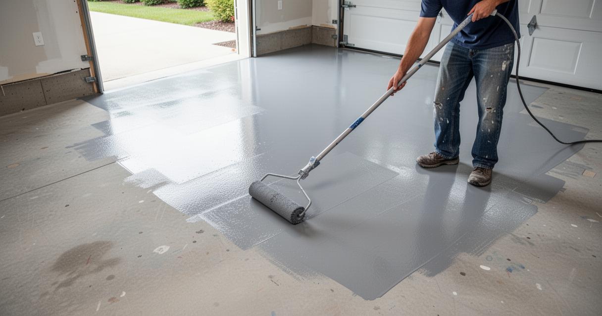 Comment peindre le sol de votre garage : les pièges à éviter avec la peinture alkyde et uréthane